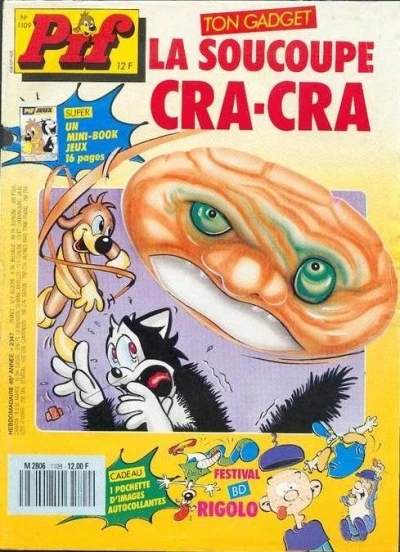 Cover of La Soucoupe Cra-Cra (1109)