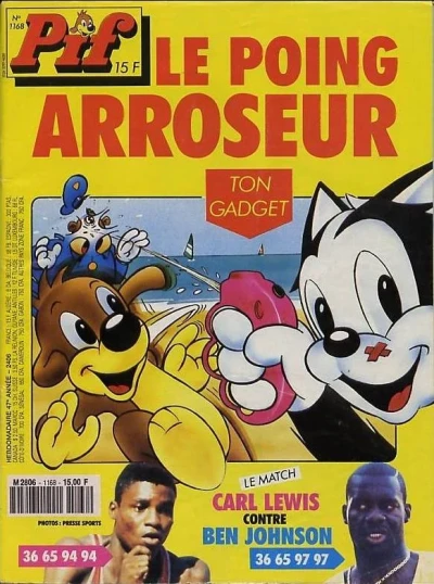 Cover of Le Poing Arroseur (1168)