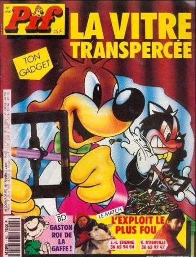 Cover of La Vitre Transpercée (1190)