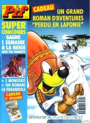 Cover of Perdu en Laponie (1225)
