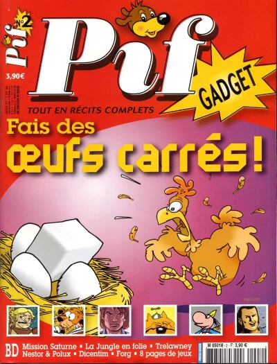 Cover of Fais des œufs carrés! (2)
