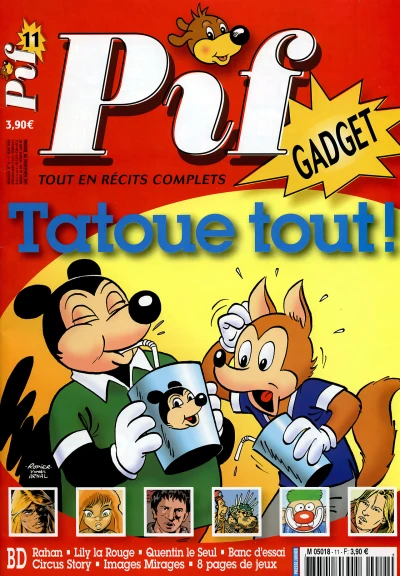 Cover of Tatoue tout! (11)