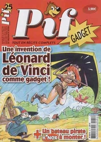 Cover of Une Invention de Léonard De Vinci Comme Gadget (25)