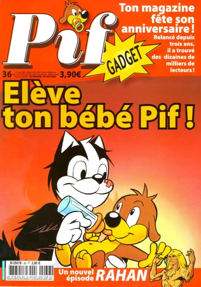 Cover of Eleve ton bébé Pif! (36)