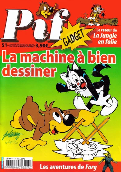 Cover of La Machine à Bien Dessiner (51)