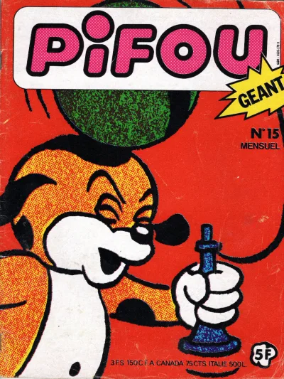 Cover of Pifou chez les pharaons