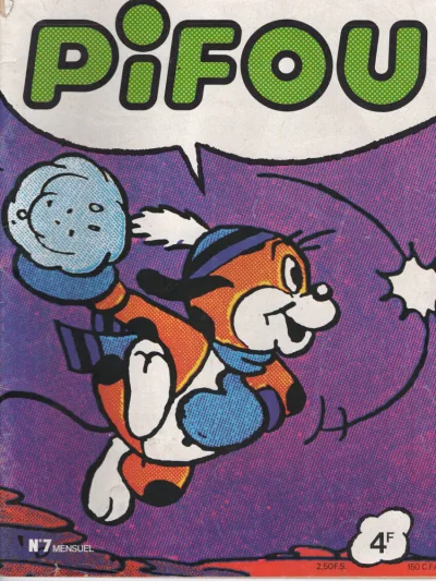 Cover of Pifou et le taureau aux cornes d'or