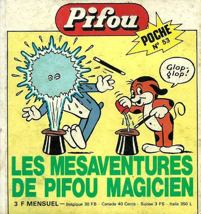 Cover of Les Mesaventures de Pifou Magicien