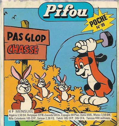 Cover of Pas Glop Chasse