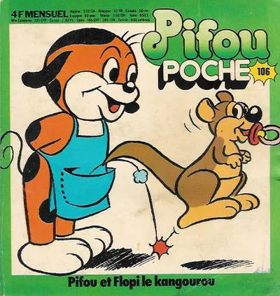 Cover of Pifou et Flopi le kangourou