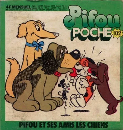 Cover of Pifou et ses amis les chiens