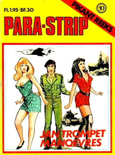 Cover of Para-strip 3: Jan trompet manoevres