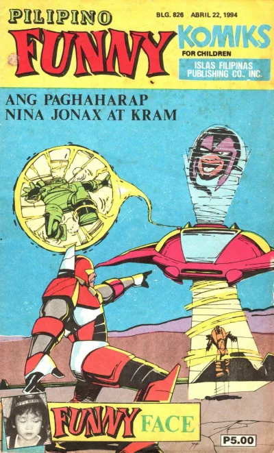 Cover of Ang Paghaharap Nina Jonax at Kram