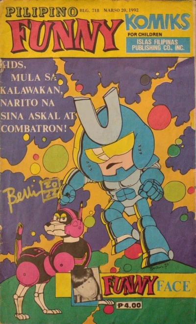 Cover of Pilipino Funny Komiks