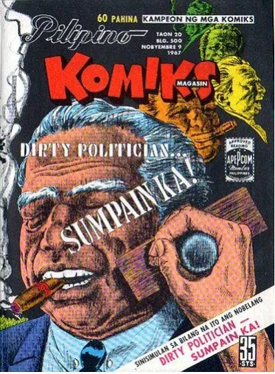 Cover of Dirty Politician... Sumpain Ka!
