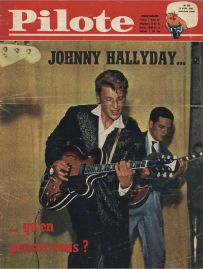 Cover of Johnny Hallyday