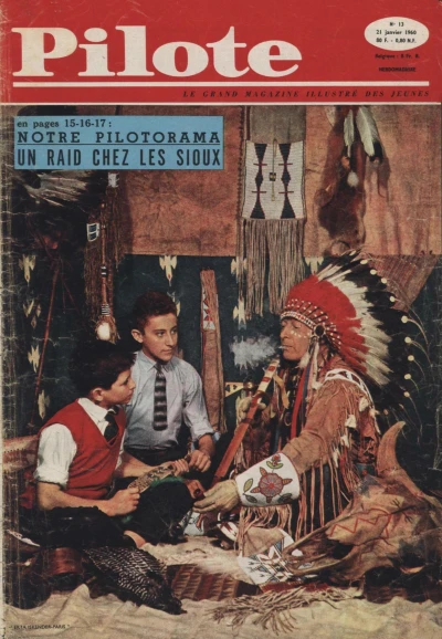 Cover of Un raid chez les Sioux