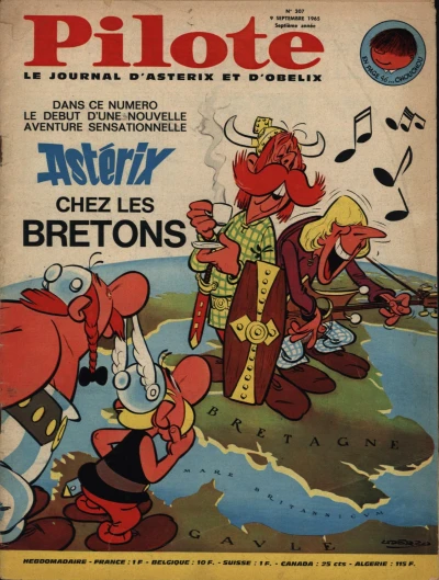 Cover of Asterix Chez les Bretons