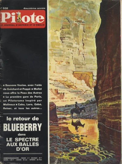 Cover of Le retour de Blueberry dans Le Spectre aux balles d'or