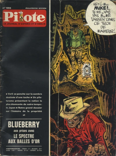 Cover of Blueberry aux prises avec Le Spectre aux balles d'or