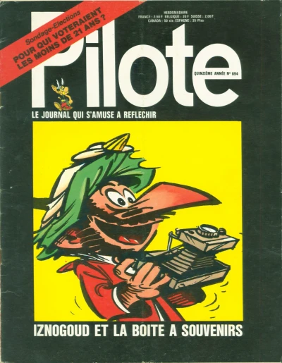 Cover of Iznogoud et la boîte à souvenirs