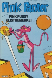 Pink Pussy Klistremerke!