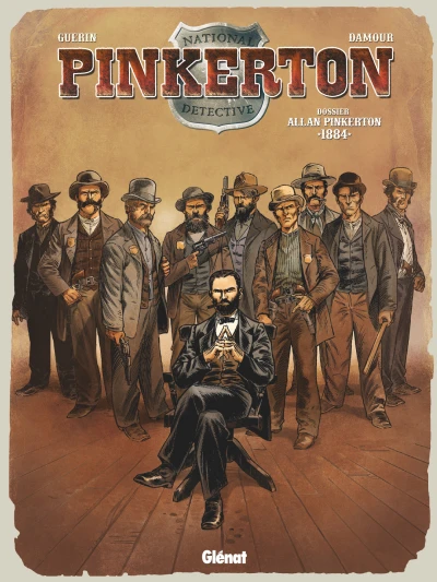 Cover of Dossier Allan Pinkerton - 1884