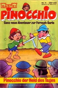 Pinocchio der Held des Tages