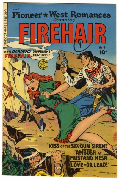 Cover of Kiss Of The Six-Gun Siren!
