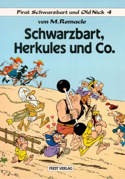Cover of Schwarzbart, Herkules und Co.