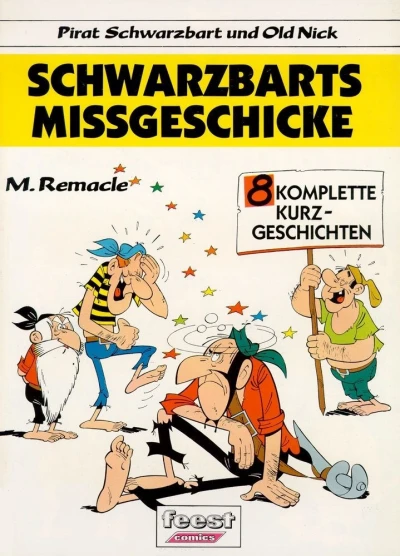 Cover of Schwarzbarts Missgeschicke