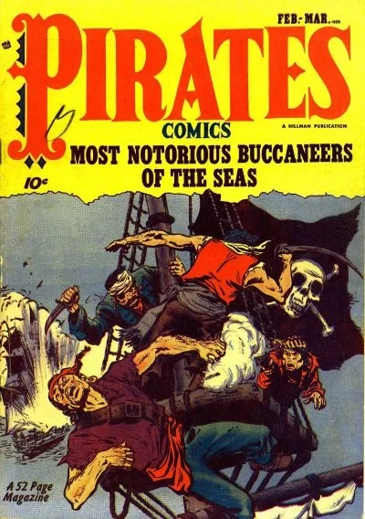 Cover of Pirates Comics