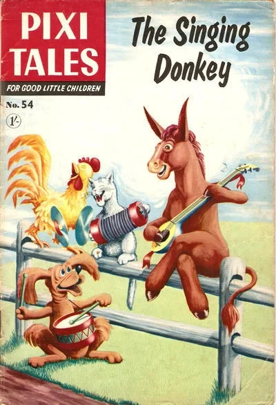 Cover of The Singing Donkey