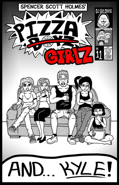 Cover of Pizza Girlz and... Kyle