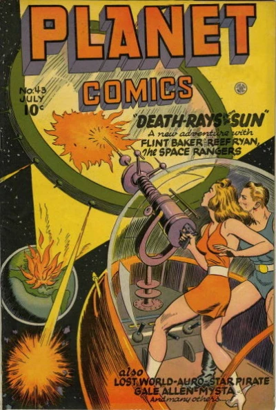 Cover of Death Rays from the Sun