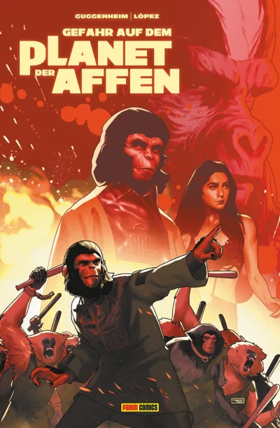 Cover of Gefahr auf dem Planet der Affen