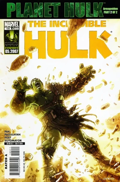Cover of Planet Hulk: Armageddon, Part 2 of 2