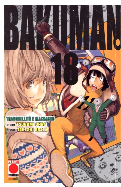 Cover of Bakuman 18: Tranquillità e massacro