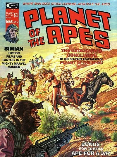Cover of Terror on the Planet of the Apes - Malagueña Beyond a Zone Forbidden