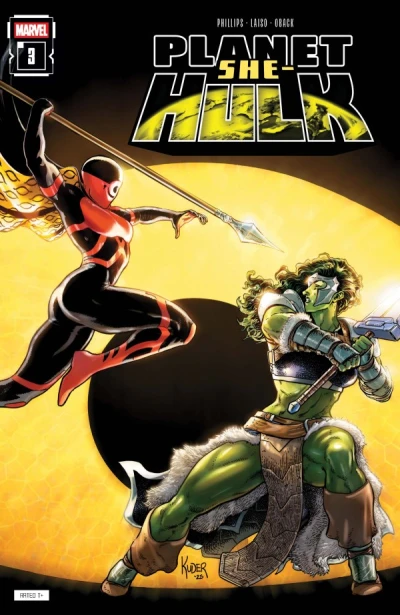 Cover of Planet She-Hulk #3