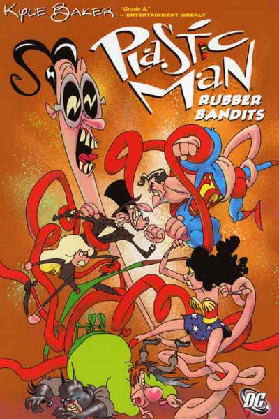 Cover of Plastic Man: Rubber Bandits