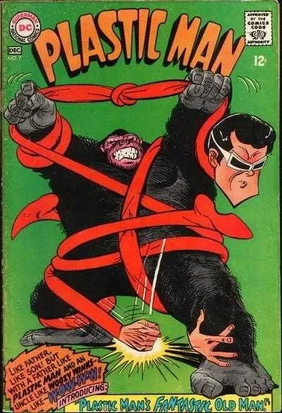 Cover of Plastic Man's Fantastic Old Man!