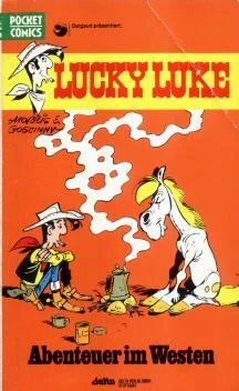 Cover of Lucky Luke: Abenteuer im Wilden Westen