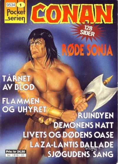 Cover of Conan Rode Sonja