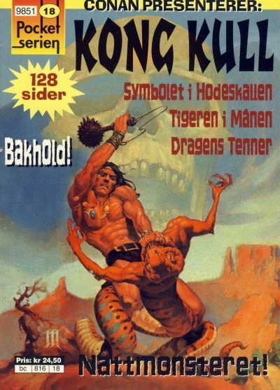 Cover of Kong Kull - Nattmonsteret!