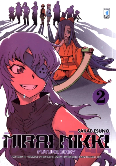 Cover of Mirai Nikki - Future diary 2