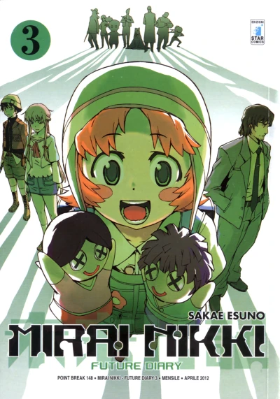 Cover of Mirai Nikki - Future diary 3