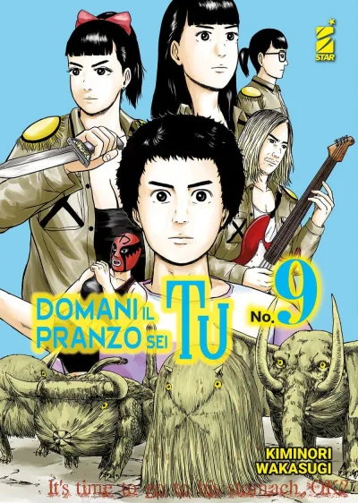 Cover of Domani il pranzo sei tu 9