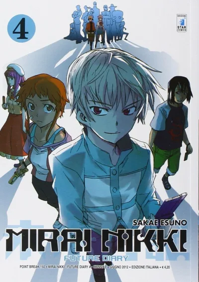 Cover of Mirai nikki - Future diary 4