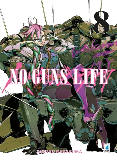 Cover of No guns life 8